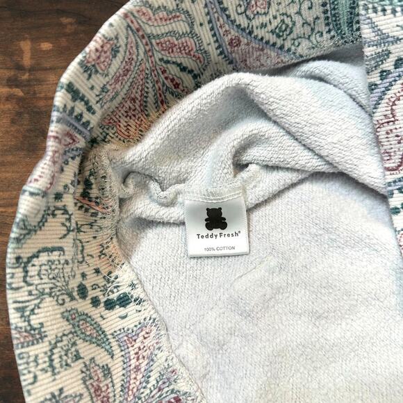 Teddy Fresh Paisley Hoodie | Multicolor Paisley | Size M (Unisex) - Picture 5 of 5